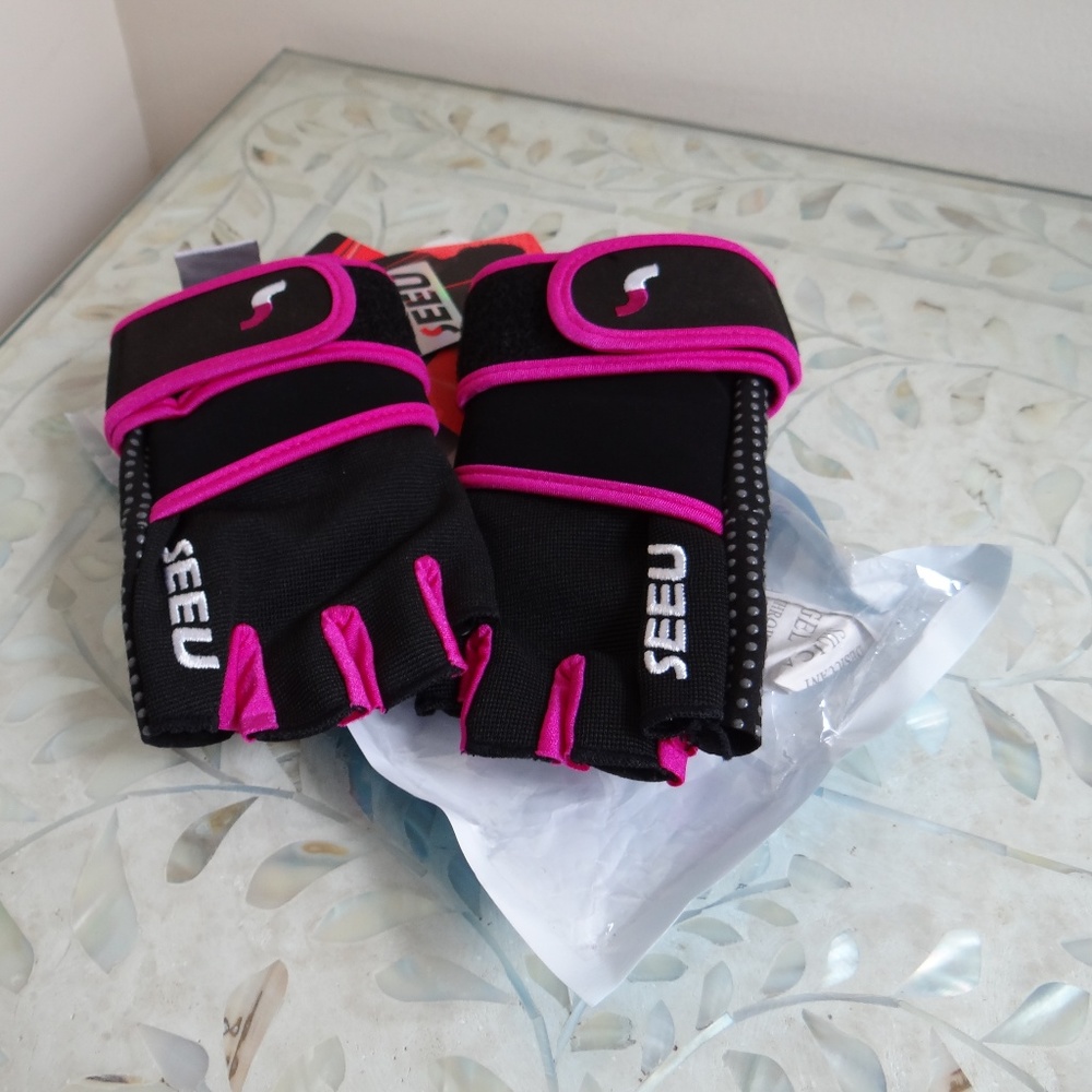 Seeu Sportsgloves Workoutgloves NWT new M